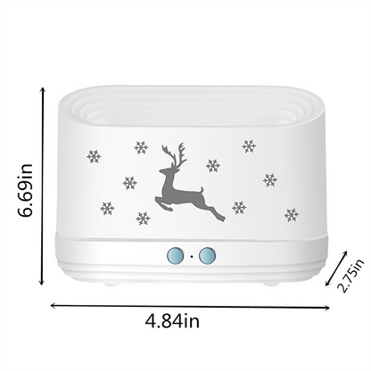 Elk Flame Humidifier Diffuser Mute Household Atmosphere Lamp Home Decorations